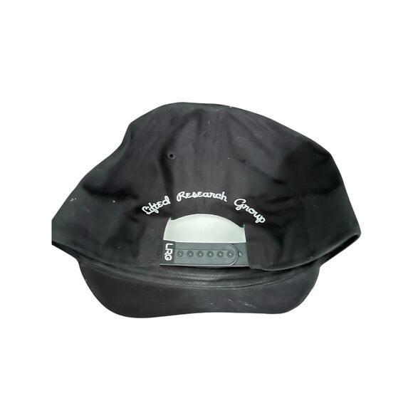 NWOT LRG Lifted Research Group Baseball Cap Snap Back Adjustable Bill Black - Picture 3 of 4